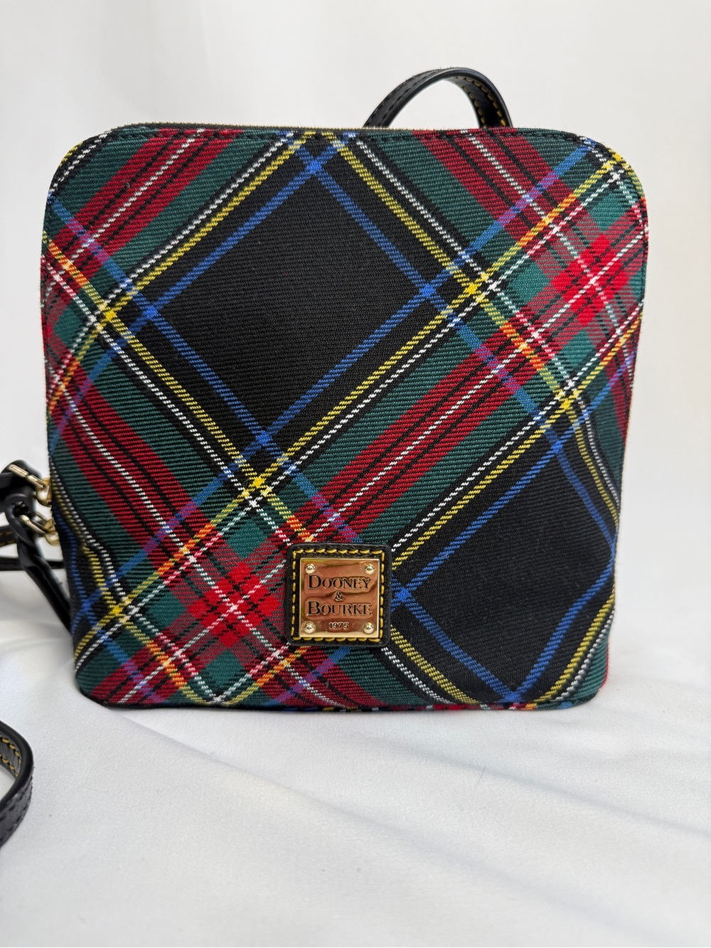 Dooney & Bourke tartan plaid crossbody bag